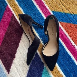 Floral Velvet Jessica Simpson Pumps